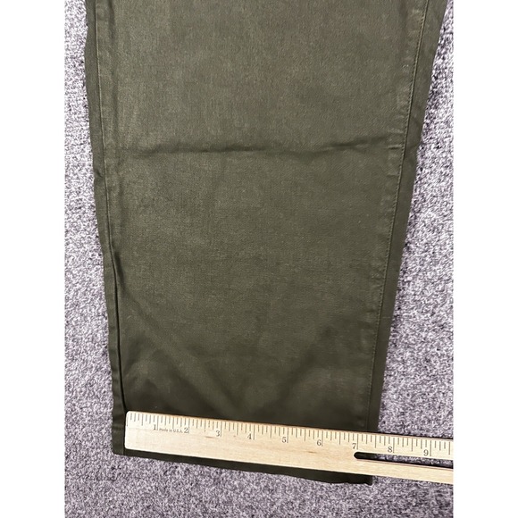Toast Women's Gabi Cotton Pull On Pants Loden In "Olive" Be Green Size 16 - Picture 4 of 10